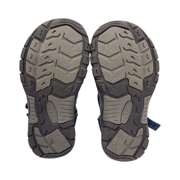 Keen Newport H2 Adventure Kids Blue Sandals Size 3 - Picture 4 of 8
